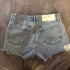 Light wash Parker vintage cut off shorts
